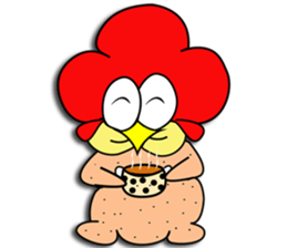 Chicky : Angry Chicken sticker #6905371