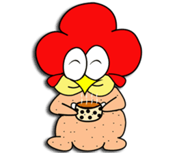 Chicky : Angry Chicken sticker #6905371