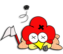 Chicky : Angry Chicken sticker #6905372