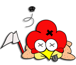Chicky : Angry Chicken sticker #6905372