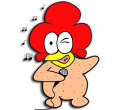 Chicky : Angry Chicken sticker #6905376