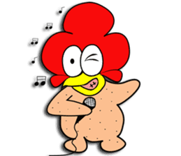 Chicky : Angry Chicken sticker #6905376