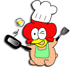 Chicky : Angry Chicken sticker #6905377