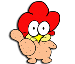 Chicky : Angry Chicken sticker #6905379