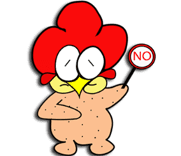 Chicky : Angry Chicken sticker #6905380