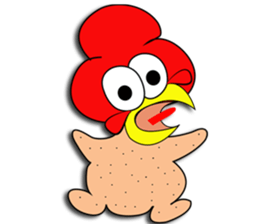 Chicky : Angry Chicken sticker #6905384