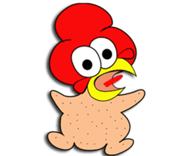 Chicky : Angry Chicken sticker #6905384