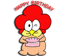 Chicky : Angry Chicken sticker #6905387