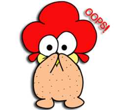 Chicky : Angry Chicken sticker #6905389