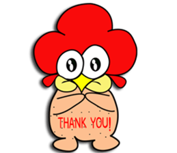 Chicky : Angry Chicken sticker #6905390