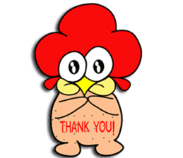 Chicky : Angry Chicken sticker #6905390