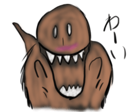 a dinosaur Tyrannosaurus2 sticker #6905802