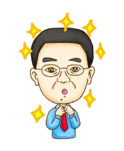 A-shang's daily routine! sticker #6906439