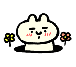 Rabbit in the Hole. (with her friends) sticker #6906513