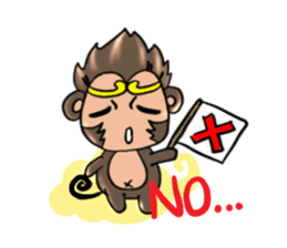 Big monkey god sticker #6906713