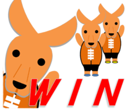 Rugby Sticker(Wallaby) sticker #6906756