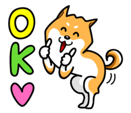 Shiba Inu Genki No.3 sticker #6907394