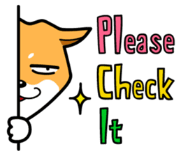 Shiba Inu Genki No.3 sticker #6907413
