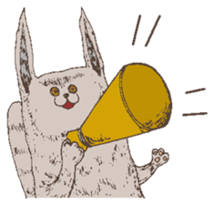 THE CAT which looks like a CAT Sticker sticker #6907536