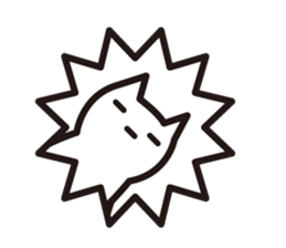 Silent cat sticker #6907557