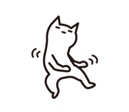 Silent cat sticker #6907570