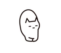 Silent cat sticker #6907574