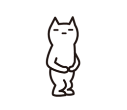 Silent cat sticker #6907575