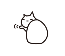 Silent cat sticker #6907581
