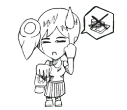 Cartoon Boy anime drawing V.2 sticker #6908114