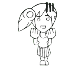 Cartoon Boy anime drawing V.2 sticker #6908116