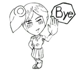 Cartoon Boy anime drawing V.2 sticker #6908138