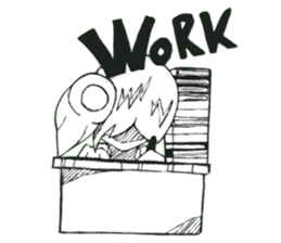 Cartoon Boy anime drawing V.2 sticker #6908142