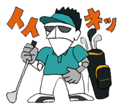 Store manager Robot of a sport lover2 sticker #6908492