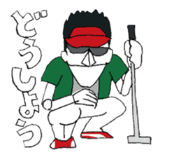 Store manager Robot of a sport lover2 sticker #6908497