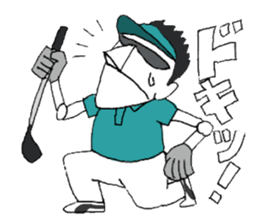 Store manager Robot of a sport lover2 sticker #6908499