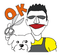 Store manager Robot of a sport lover2 sticker #6908502