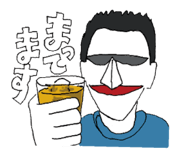 Store manager Robot of a sport lover2 sticker #6908509