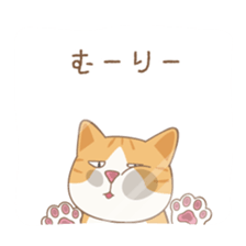 American Shorthair & Red-tabby White Cat sticker #6909323