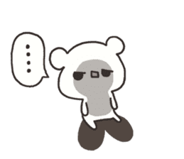 The lovely bear (Kansai dialect) sticker #6909497