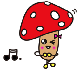 KANSAIBEN KINOKO'S UNIQUE & USEFUL WORD2 sticker #6909812