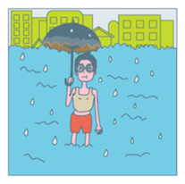 Nerdy Glasses sticker #6910032