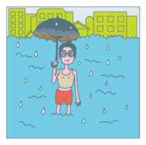 Nerdy Glasses sticker #6910032