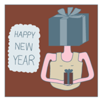 Nerdy Glasses sticker #6910069