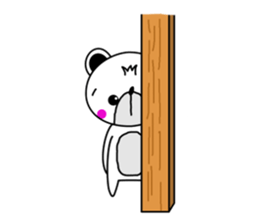 Sticker of bear! sticker #6910154