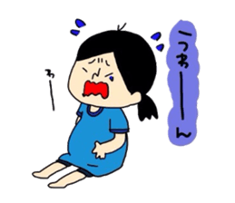 Pregnant women2 sticker #6910289