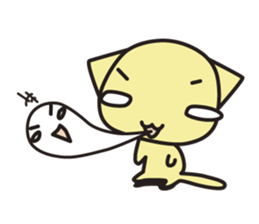 chama-neko in Hospital sticker #6910339