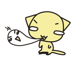 chama-neko in Hospital sticker #6910339