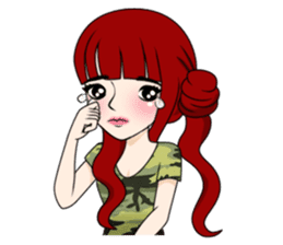 cute army,air force,police and navy (EN) sticker #6910355