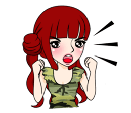 cute army,air force,police and navy (EN) sticker #6910359