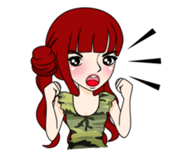 cute army,air force,police and navy (EN) sticker #6910359